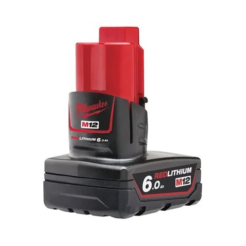 Batteria Milwaukee M12 B6 - vista laterale